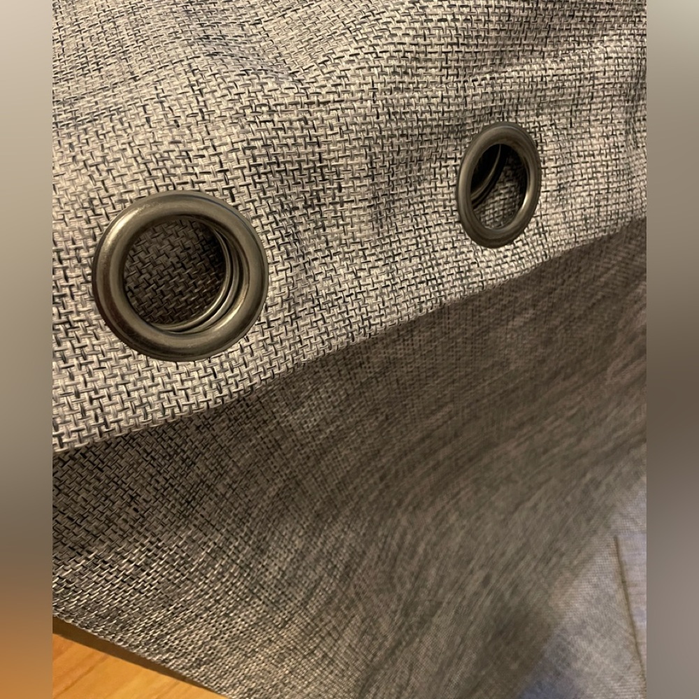 Threshold blackout curtain